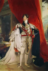 The Prince Regent, later George IV (1762-1830) in his Garter Robes, 1816